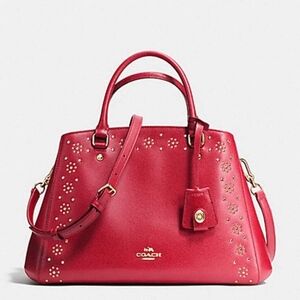 Coach Margot Rivet Satchel New $495